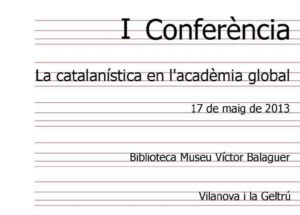 Andreu Bosch participarà a la I Conferència de l’Aula Joaquim Molas: <em> La catalanística en l’acadèmia global</em>