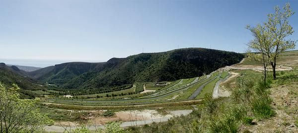 Photos: Landscape restoration of the Vall d’en Joan landfill in Begues 