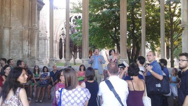 Visit to Seu Vella's cloister with Pep Tort