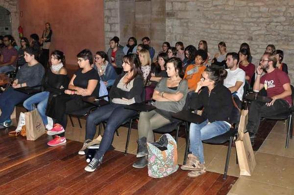 Públic a l'acte de cloenda