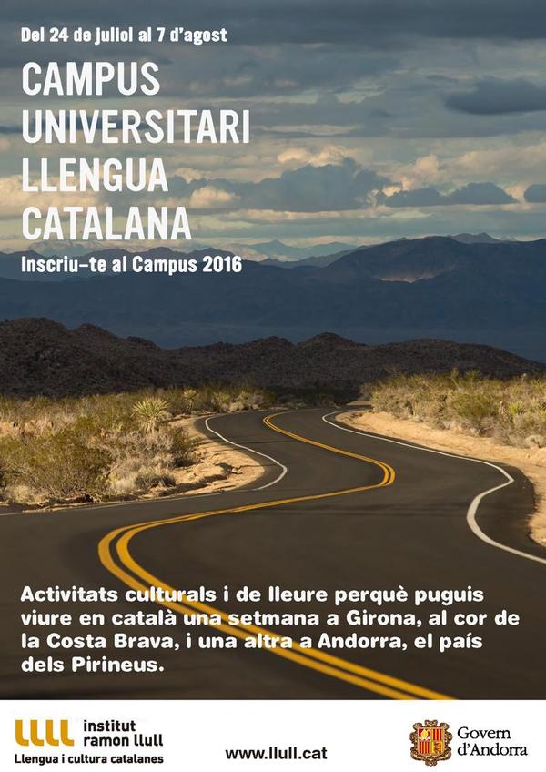 XVè Campus Universitari de la Llengua Catalana