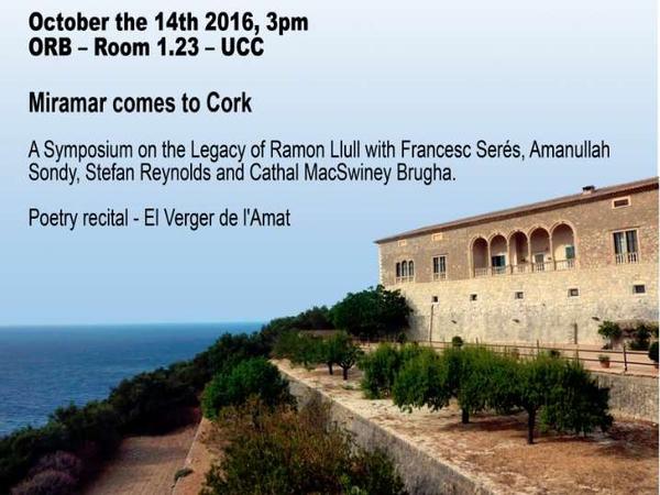 ‘Miramar comes to Cork: A Symposium on the Legacy of Ramon Llull’