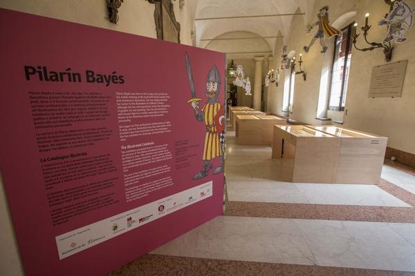 Pilarín Bayés exporta la història de Catalunya en vinyetes a Bolonya