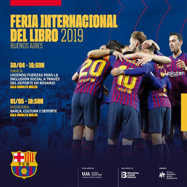 El FC Barcelona, present a la Feria Internacional del Llibre de Buenos Aires 