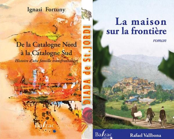 Diada de Sant Jordi 2023 à Paris : rencontre littéraire avec Rafael Vallbona et Ignasi Fortuny et démonstration de « castells »