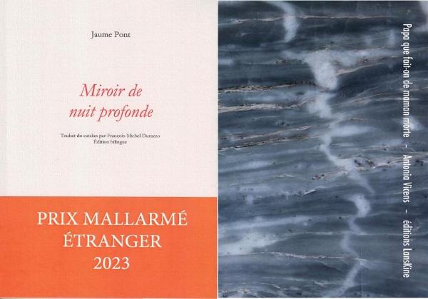 La poésie de Jaume Pont et d’Antònia Vicens se fait écouter à Paris