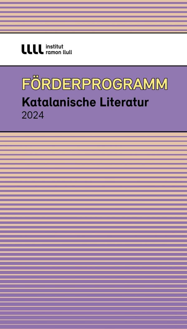 Subvencions de Literatura 2024 (DE)