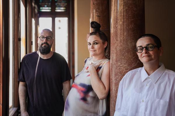 Alejandro Muiño, Eva Franch and Mireia Luzárraga