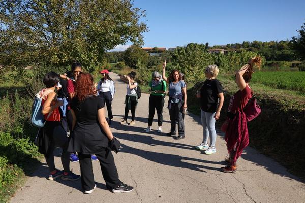 9 activistas, artistas y creadoras de Palestina, Siria y el Líbano participan en una residencia artística en Faberllull Olot