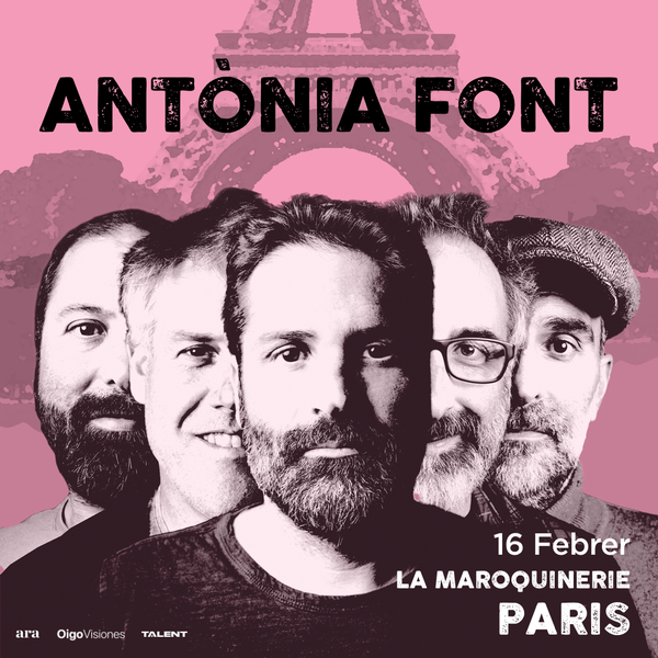 París, escenari d’un dels tres concerts de comiat de la gira d’Antònia Font