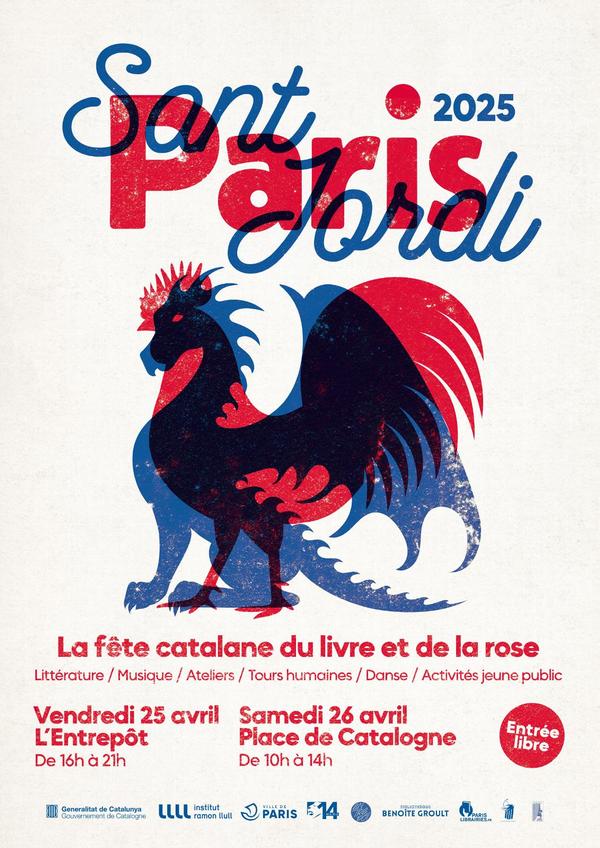 París i Berlín celebren Sant Jordi amb llibres, roses, llengua i cultura catalanes