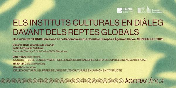 EUNIC Barcelona promou una trobada d’instituts culturals en el marc de MONDIACULT 2025