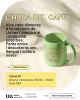 Plantilla canva L'hora del cafè