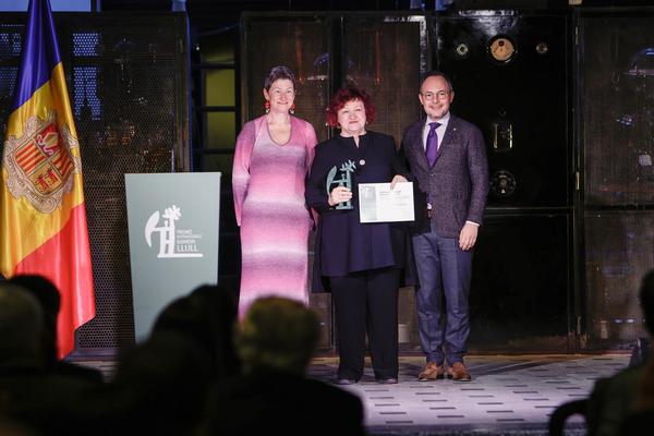 Maria Khatziemmanuïl, XIII Premi Ramon Llull de traducció literària (trajectòria) – Foto: SFGA/CEsteve