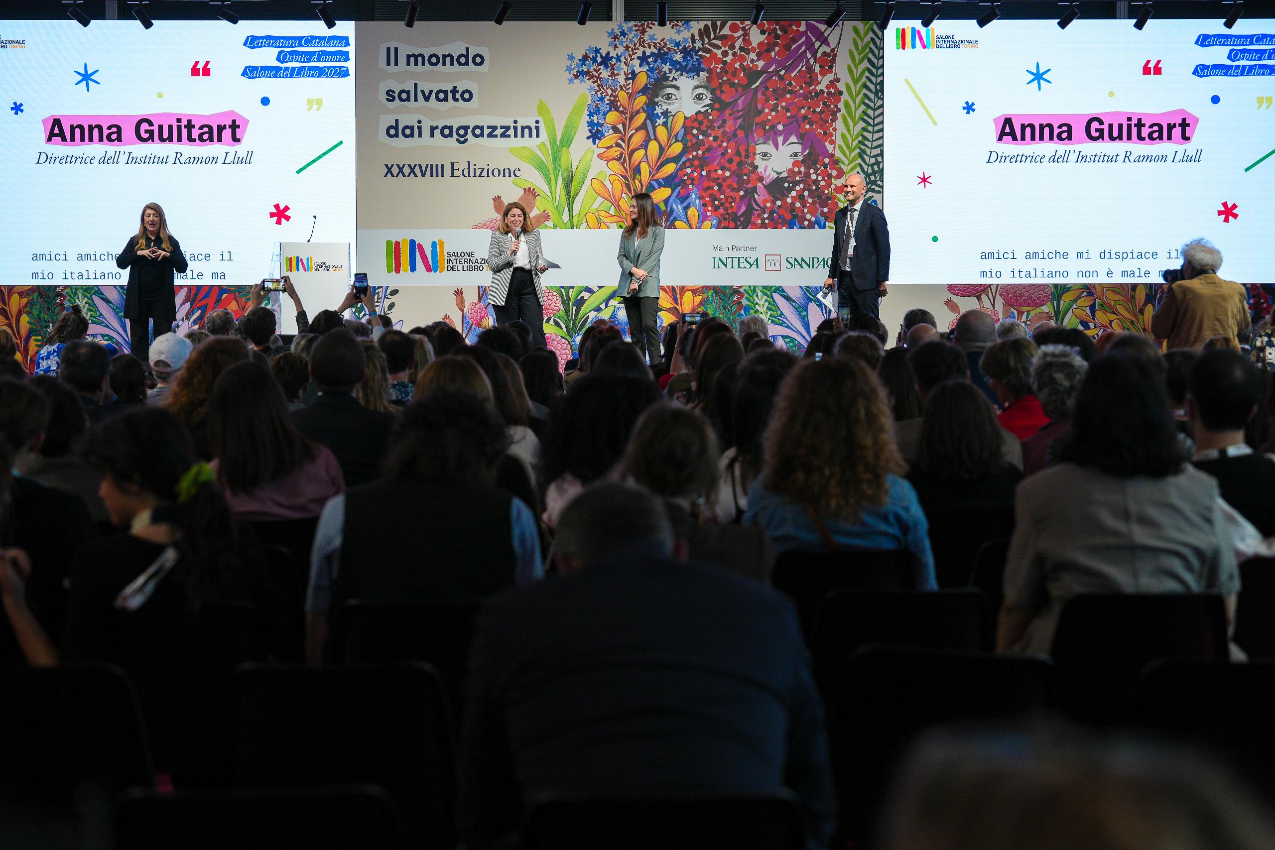 Die katalanische Literatur wird 2027 als Ehrengast auf der Internationalen Buchmesse Turin vertreten sein.