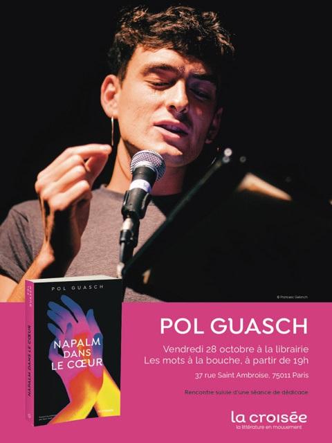 Rencontre avec l’écrivain Pol Guasch à la librairie « Les Mots à la Bouche » de Paris le 28 octobre