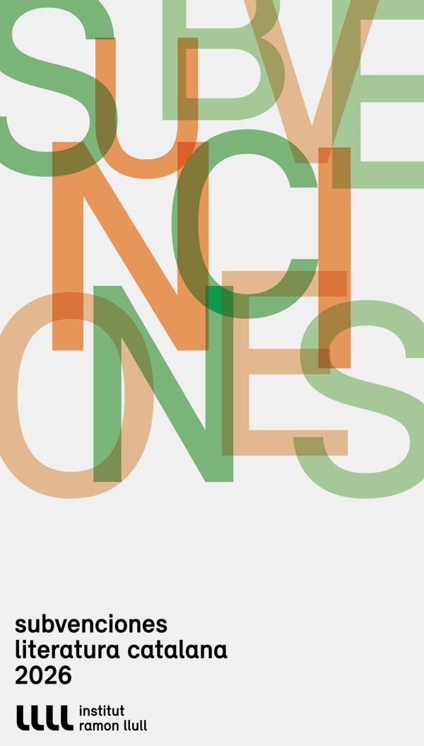 Literature grants 2026 (ES)