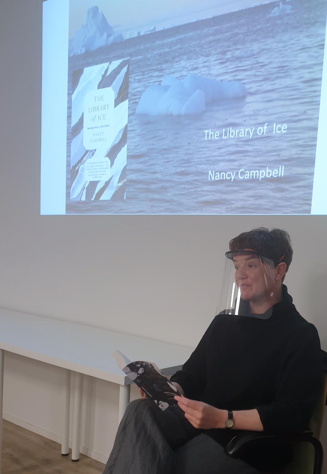 Presentation of the book The Library of Ice by Nancy Campbell