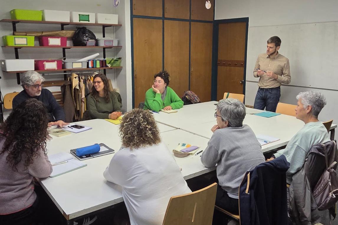 Taller d’escriure diàlegs, amb Antoni Veciana, a l’Escola Municipal d’Expressió