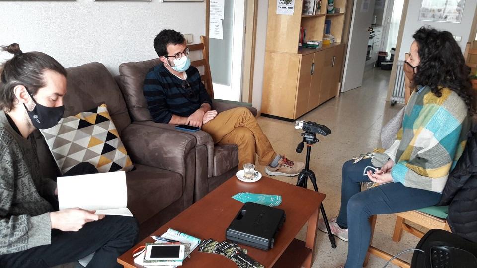 Dolça Lafarque and Mauricio Sierra interview Martí Albesa
