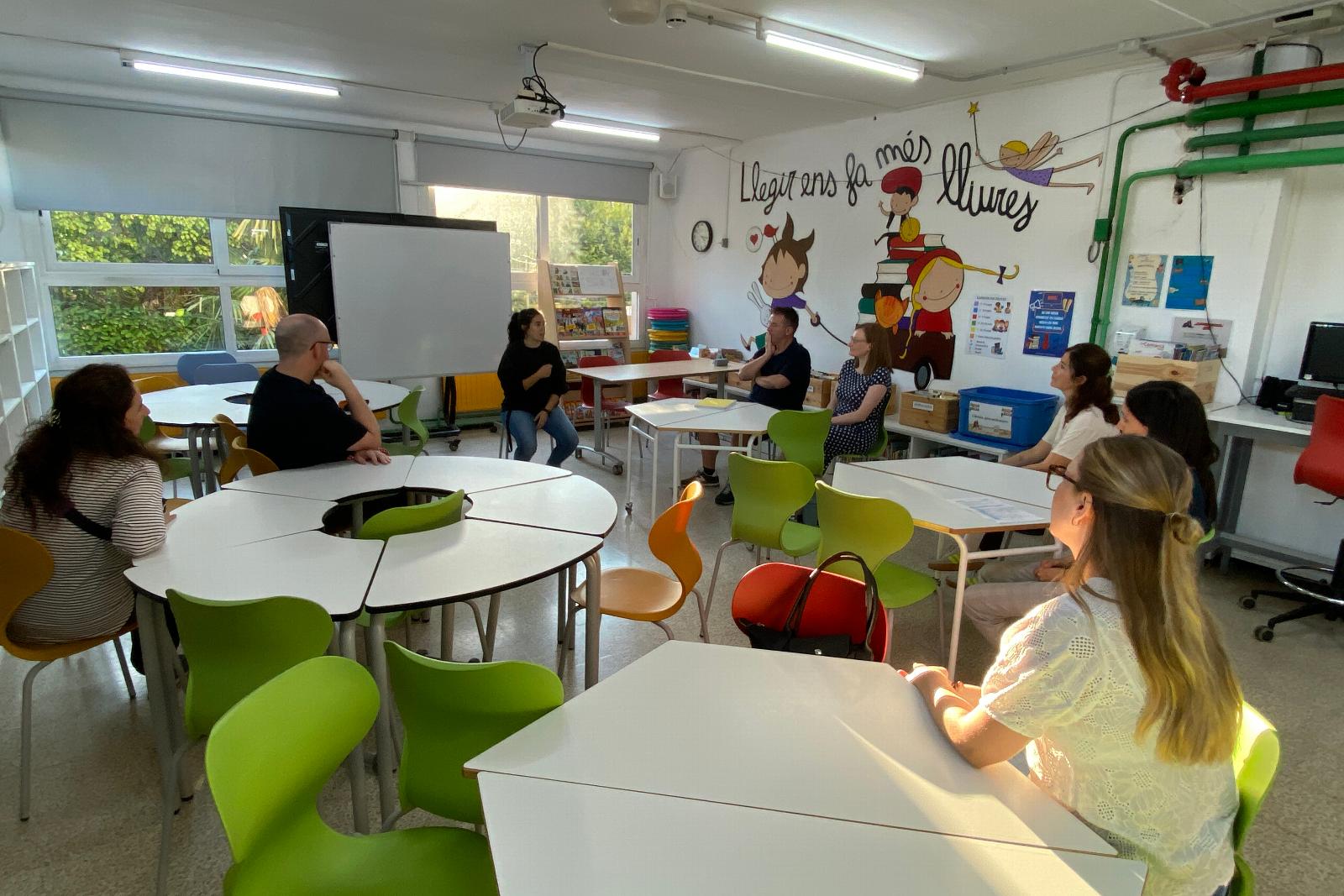 Faberllull residents visit different schools in Olot