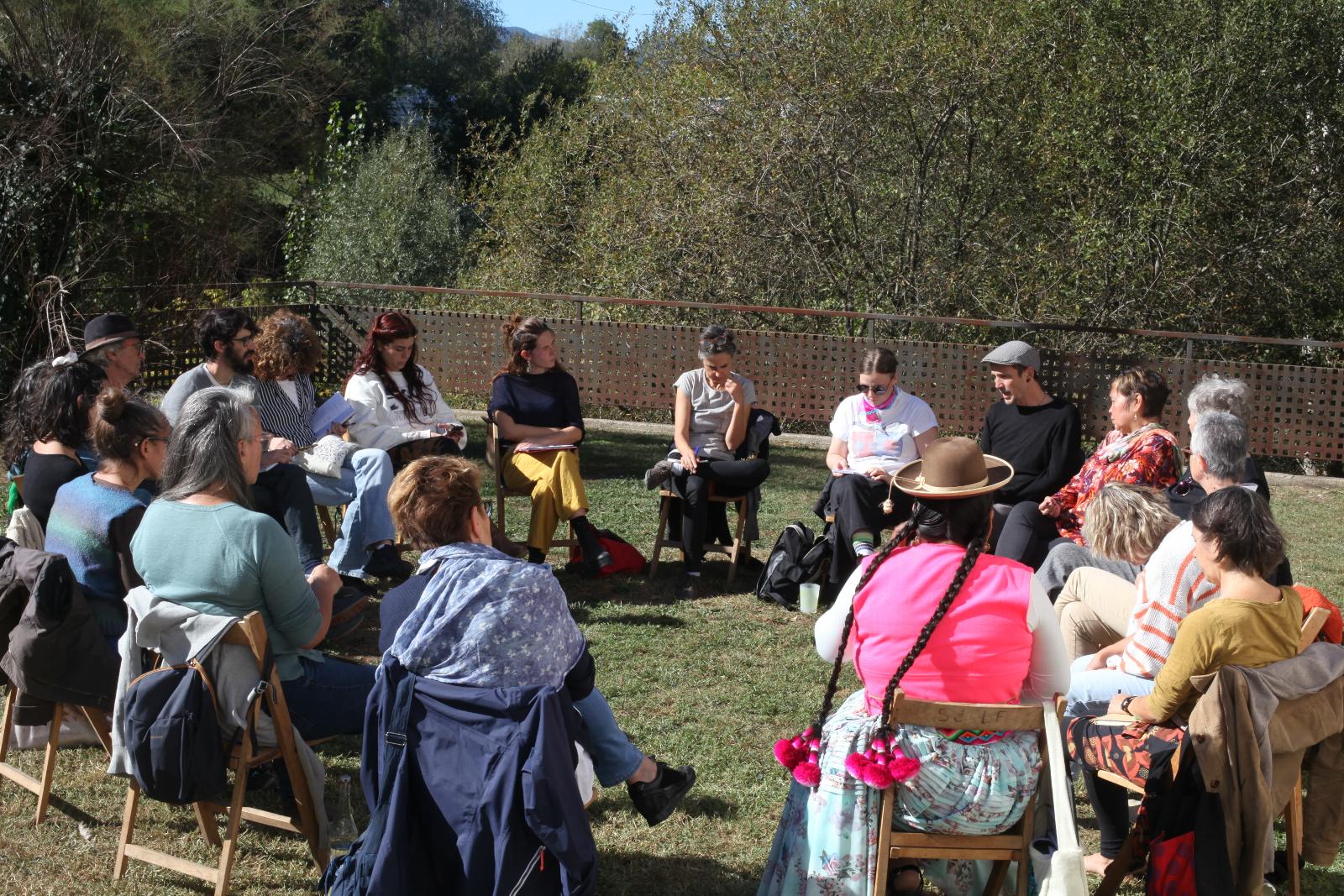 Meeting of the residents of Resilience in Sant Joan Les Fonts