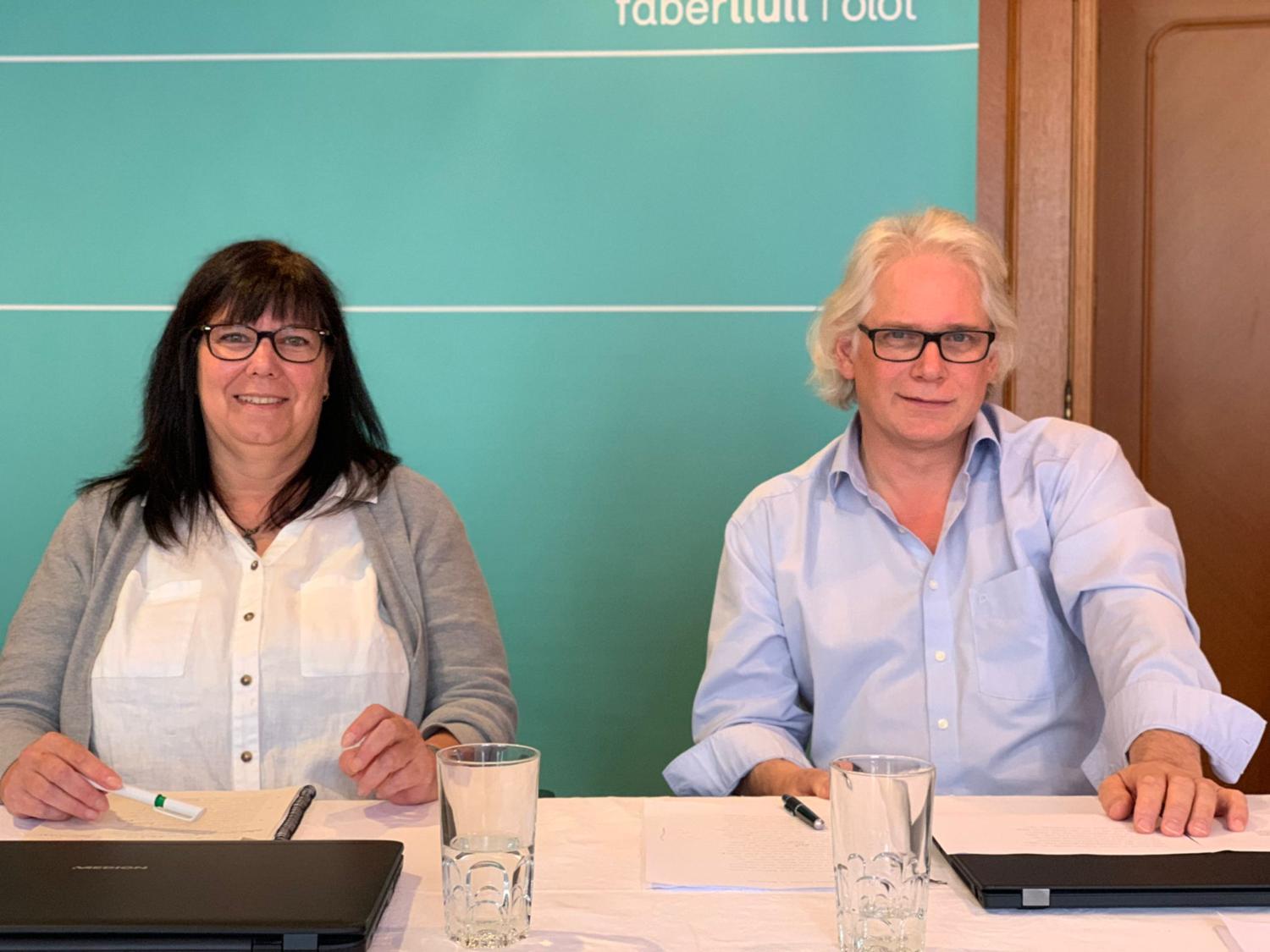 Sessió de treball a càrrec d'Ursula Bachhausen i Frank Henseleit