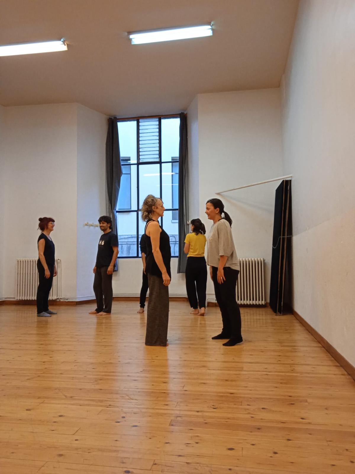 Physical theater and connections at El Galliner (Girona) with Emanuele Nargi