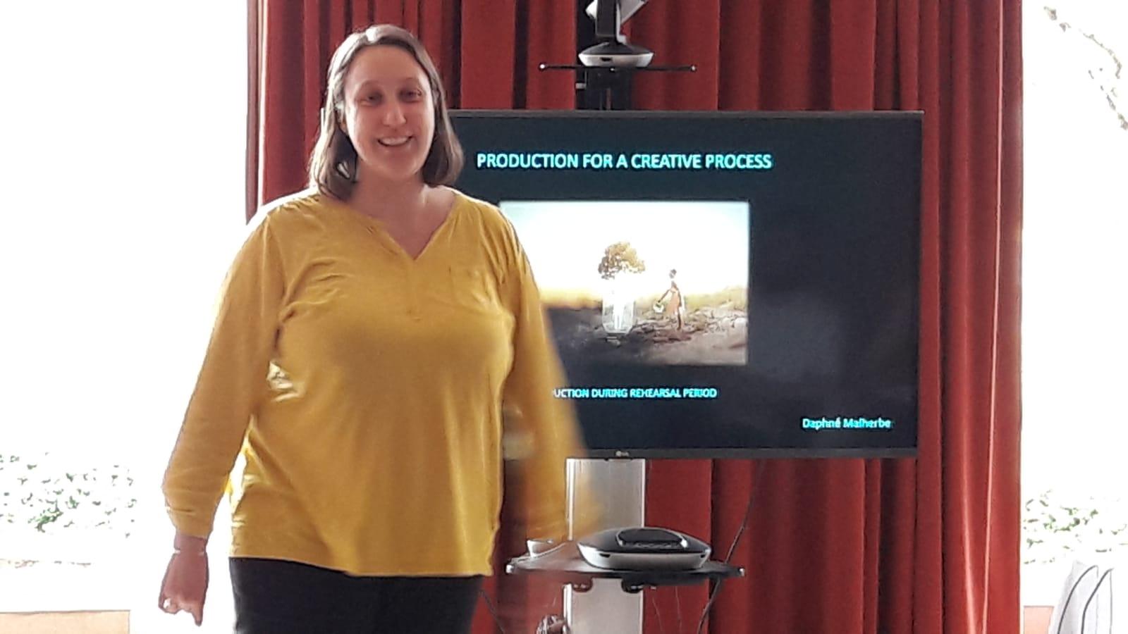 Production of creative processes, by Daphne Malherbe