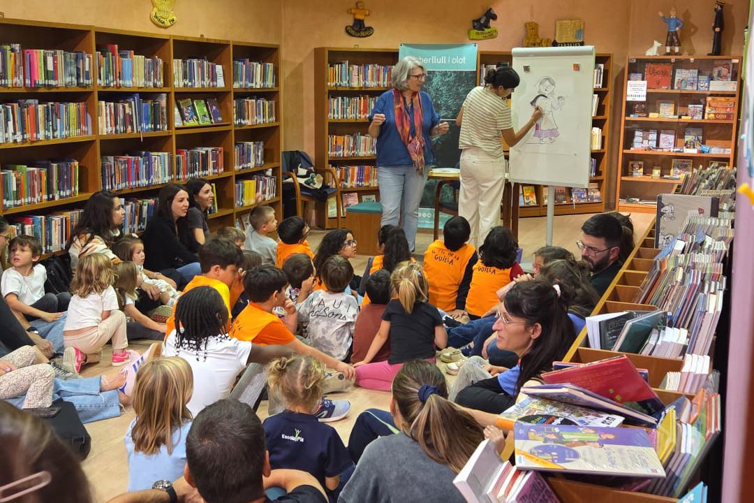 Júlia Quintana protagonitza l’Hora del Conte de la Biblioteca Marià Vayreda