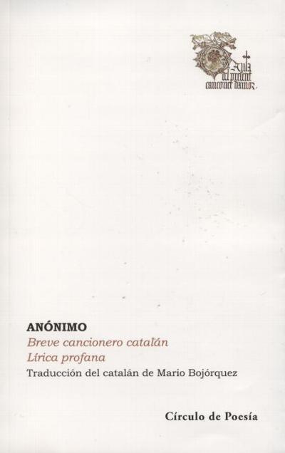 Breve cancionero catalán. Lírica profana : 