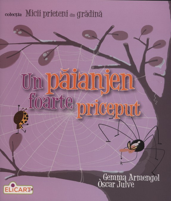 Micii prieteni din grădină. Un păianjen foarte priceput