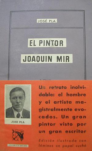 El pintor Jaoquín Mir