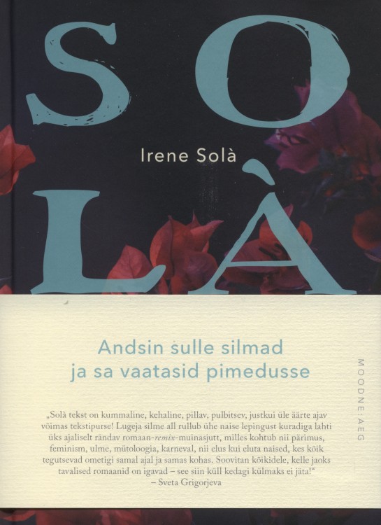 Andsin sulle silmad ja sa vaatasid pimedusse
