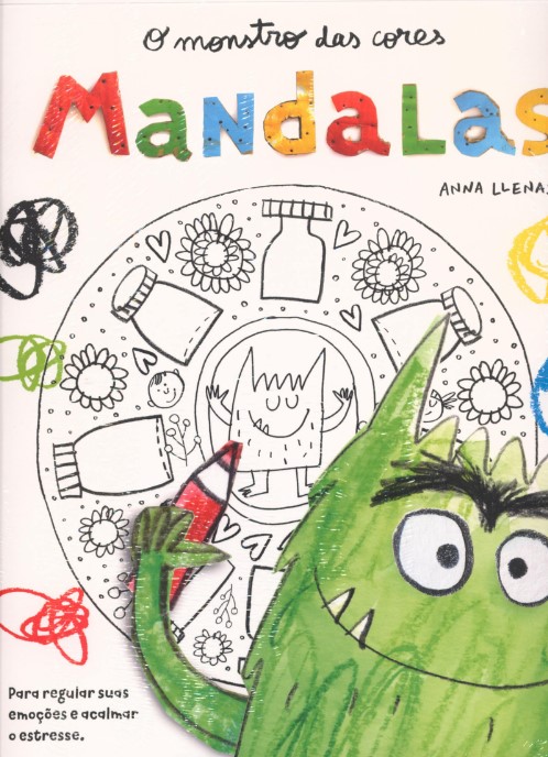 O monstro das cores. Mandalas