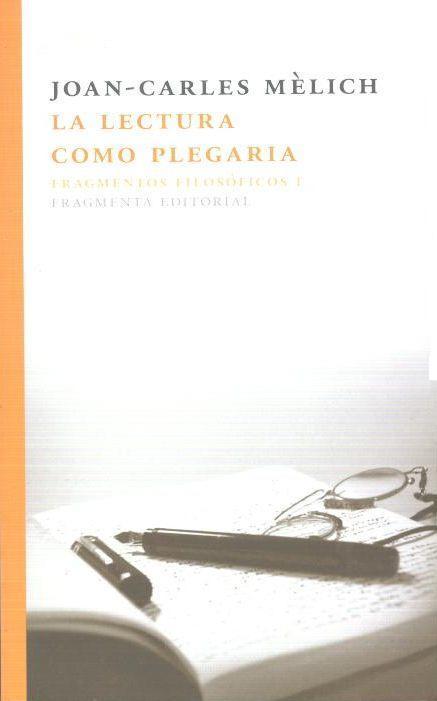 La lectura como plegaria