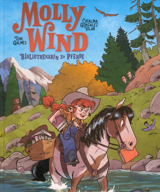 Molly Wind, bibliothekarin zu pferde