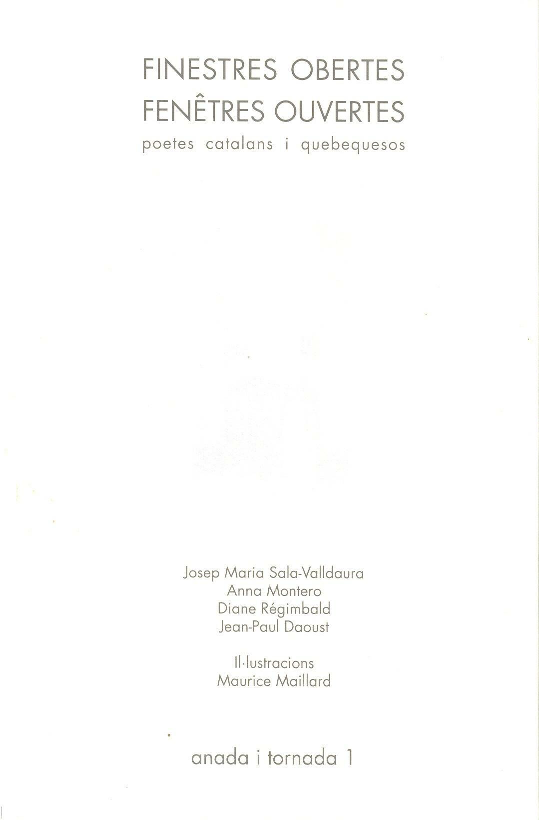 Finestres obertes / Fenêtres ouvertes